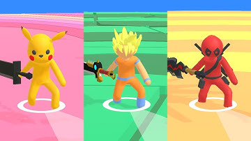 Sword.io - Stickman Slice Battle ⚔️🔥 GAMEPLAY (Android)