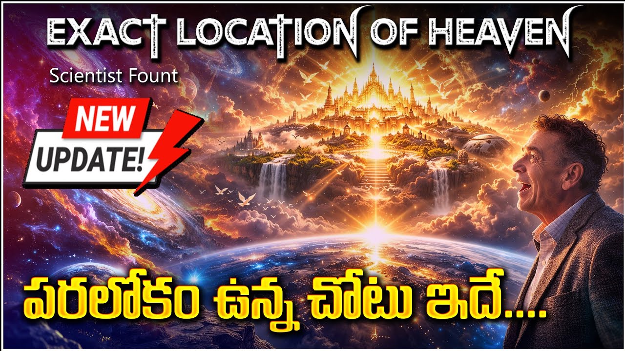 పరలోకం ఉన్న చోటు చెప్పిన శాస్త్రవేత్త - Scientist Found Exact Location of HEAVEN and THREE HEAVENS