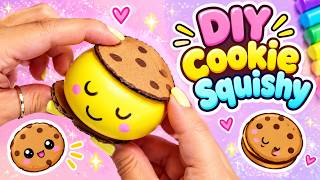 How to make Cookie squishy | Easy DIY squishy