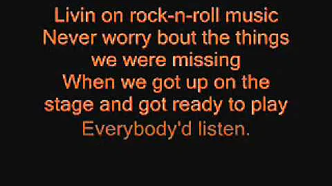 Boston - Rock'n Roll Band (With Lyrics)