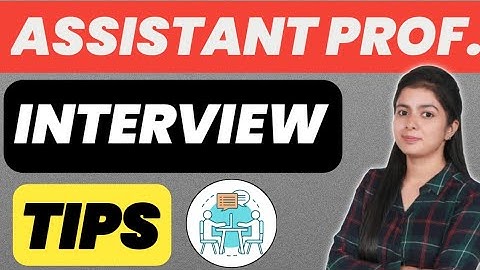 Assistant Professor Interview Tips By Simranjit Kaur Economics
