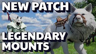 INSANE New Patch Adds Legendary White Wolf Mount | How To Get It NOW