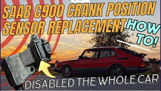 How To: Replace the Crankshaft Position Sensor on a 1992 Saab C900 2.1 n/a