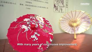 Traditional oil-paper umbrellas show new vitality in China's Jiangxi