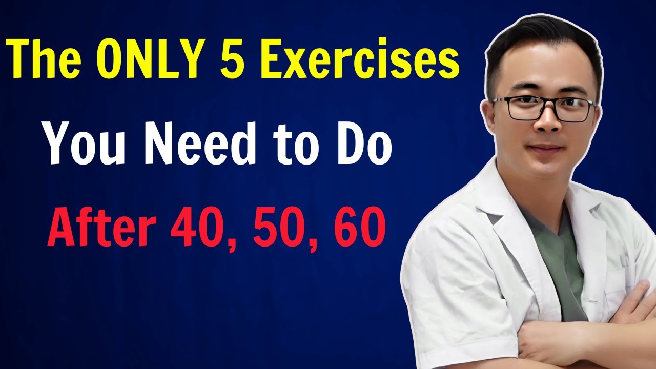 The ONLY 5 Exercises You Need to Do After 40, 50, 60 Years Old - YouTube