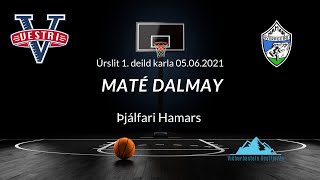 Vestri - Hamar | viðtöl eftir leik | Maté Dalmay