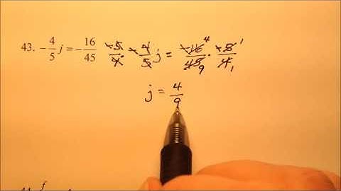 Solving One-Step Equations and Inequalities (Examples)