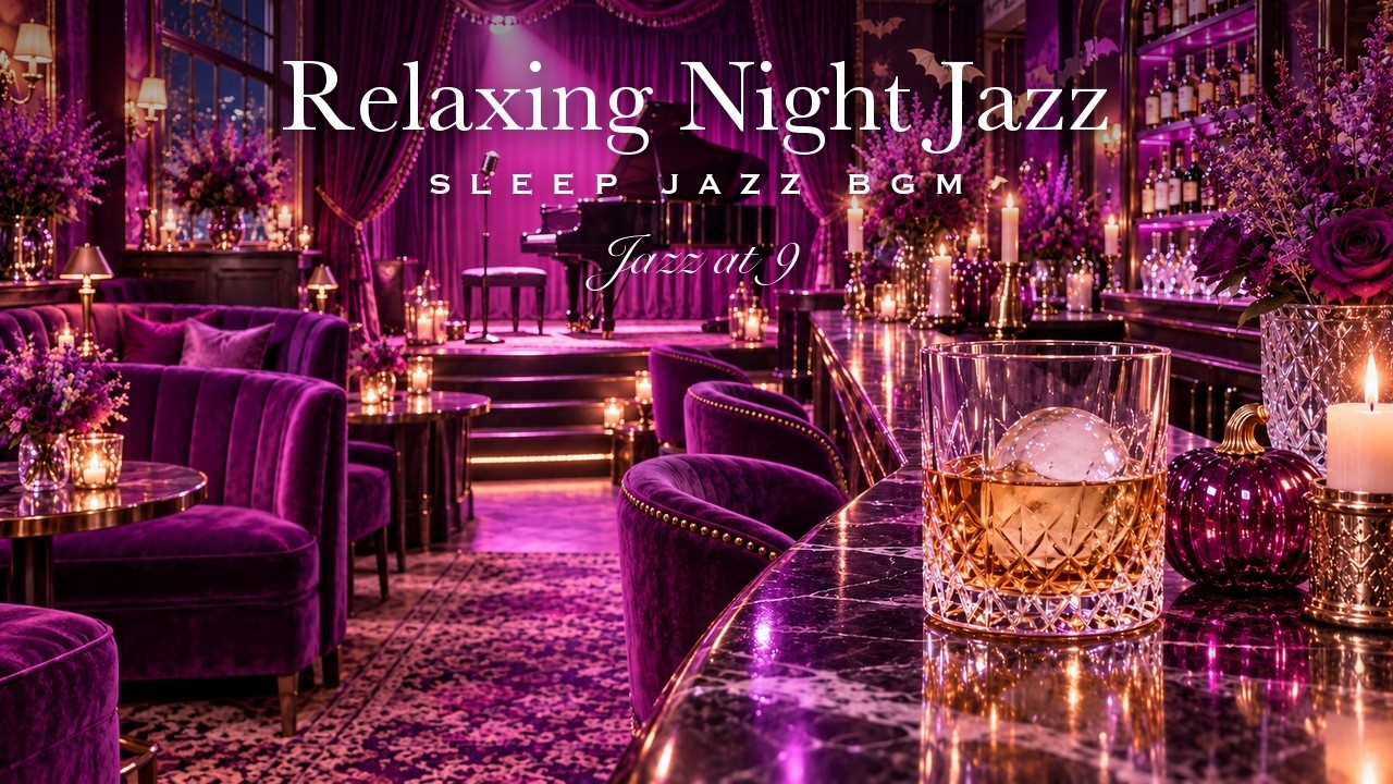 Watch Purple Halloween Speakeasy 🎃 Cozy Jazz Piano for Deep Sleep (3 Hours) on YouTube Watch Purple Halloween Speakeasy 🎃 Cozy Jazz Piano for Deep Sleep (3 Hours) on YouTube