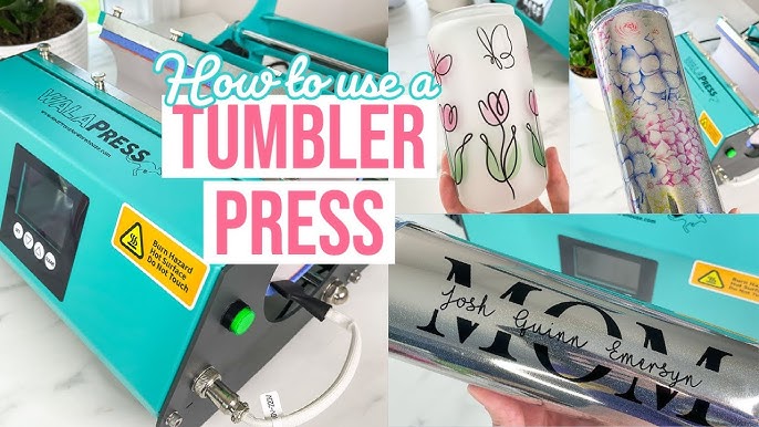 How to Use a Tumbler Press for Tumblers and Mugs 