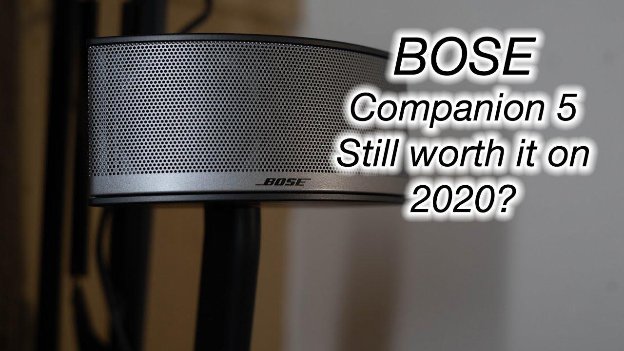 Bose Companion 5 Multimedia Speaker Complete System Computer