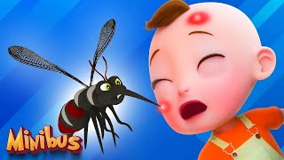 ouch a mosquito bit me nursery rhymes kids songs minibus