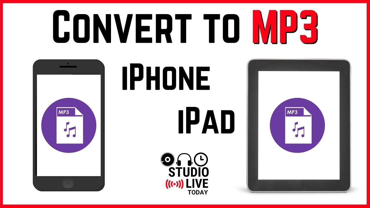 Convert Audio/Video to MP3 on iPhone or iPad 