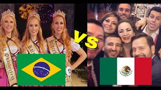 Brasileños ?? VS Mexicanos ?? | Los Altos de Jalisco VS Gaúchos | Gente promedio en cada país
