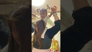 mommy K loves tickling baby A