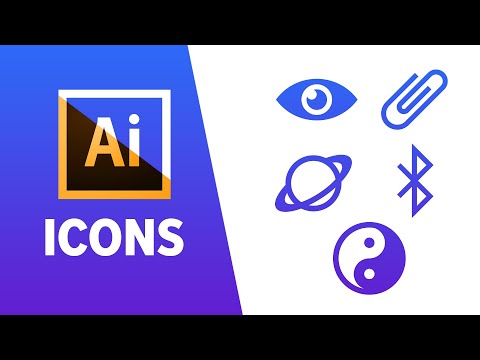 Make Icons Fast and Easy Tutorial #1 Adobe Illustrator