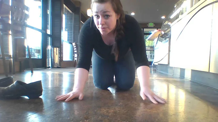 Yoga foot stretch for Coffee Professionals!