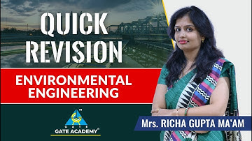 Quick Revision | Environmental Engineering