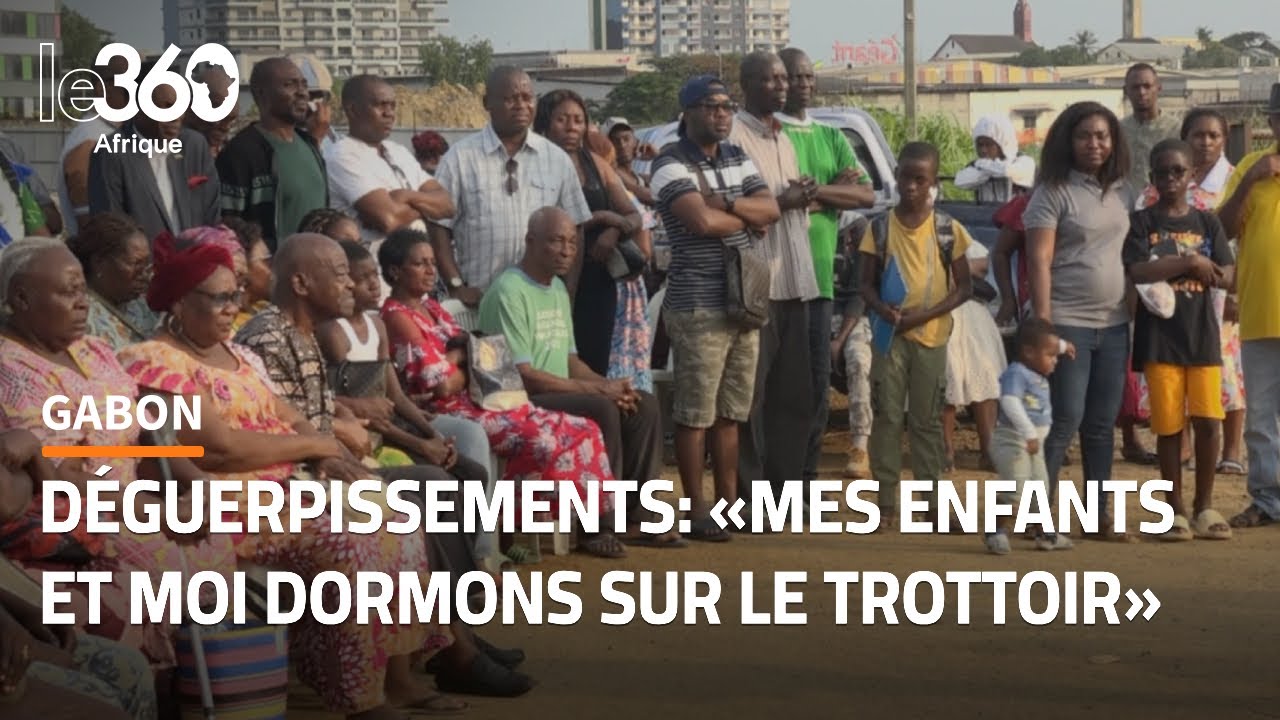 Libreville: après les déguerpissements, des centaines de familles livrées à elles-mêmes