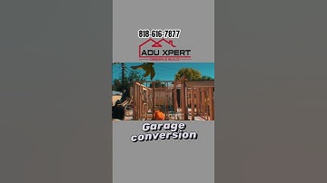 Garage conversion with an addition | ADU XPERT