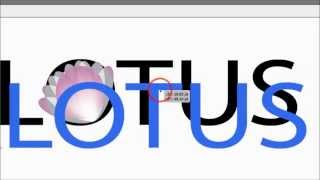 Simple beautiful glowing lotus logo Adobe illustrator CS5 tutorial