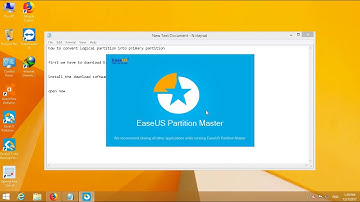 How to convert logical partition into primary partition.