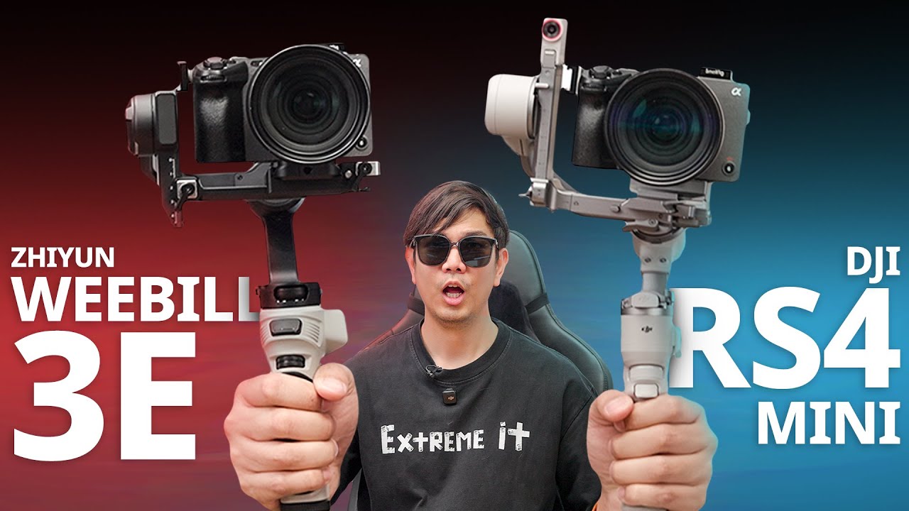 รีวิว DJI RS 4 Mini VS Zhiyun WEEBILI 3E ศึกปะทะไม้กันสั่น อะไรดีกว่า?