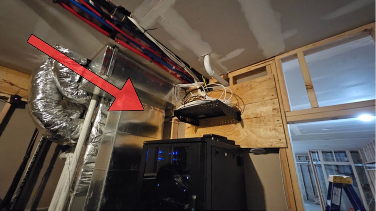 New Basement Build with Enhanced AV Entertainment- Part1 Rough In - YouTube