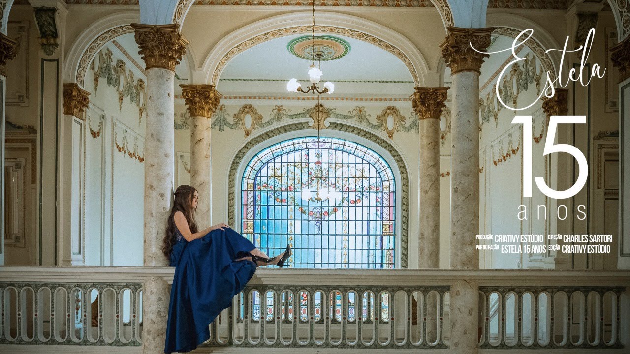 Debutante no Palácio dos Cedros |  Festa de 15 anos Estela | Criativy Estúdio 4k