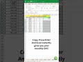 Calculate EMI in Excel Using PMT Function #excelhacks #excel #spreadsheet #digitalskills #analytics