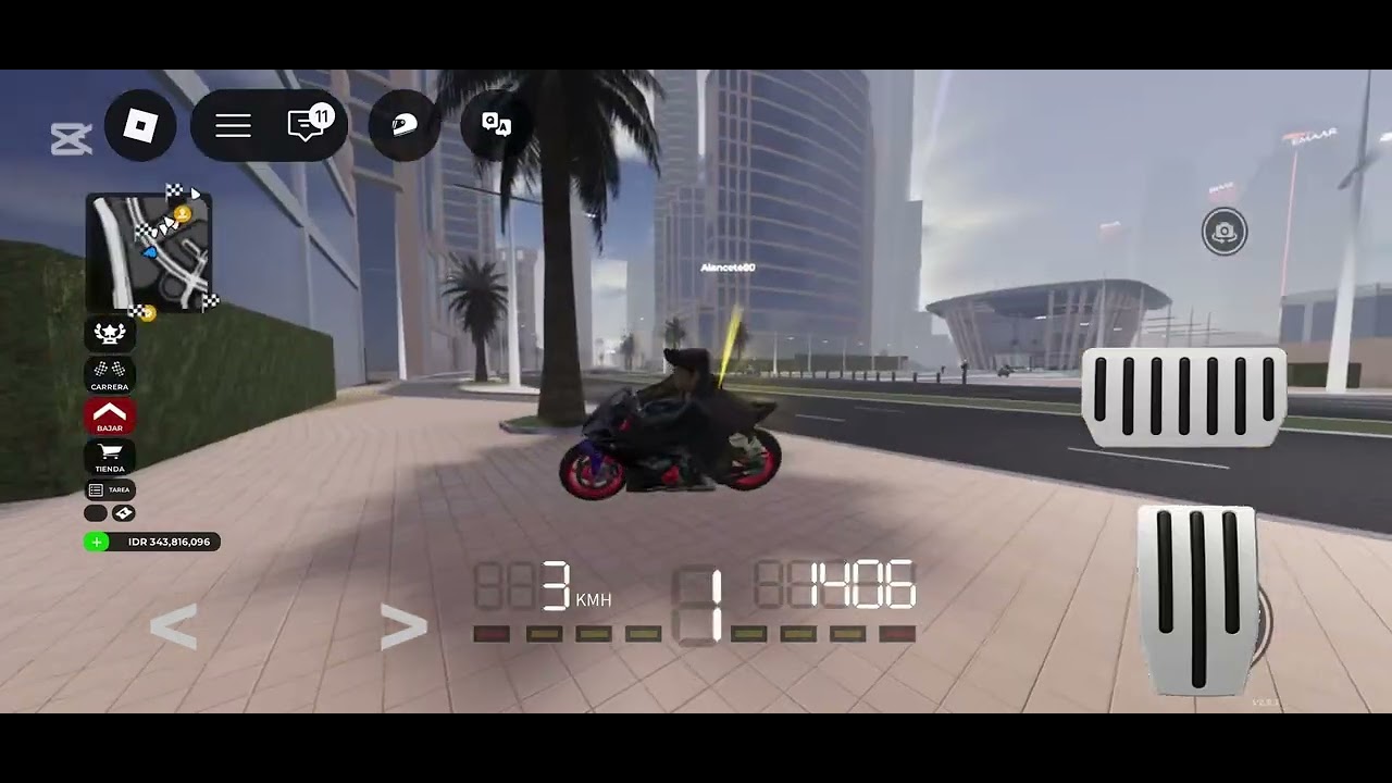 Jugando moto track day,os gusta?