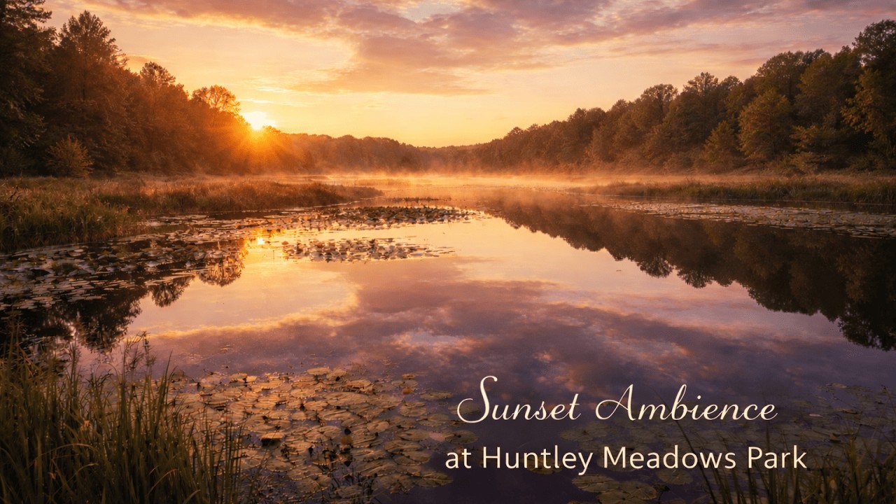 Sunset Ambience at Huntley Meadows Park