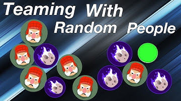 Agar.io Mobile | Doublesplits! Teaming with random people! #Mobileagario