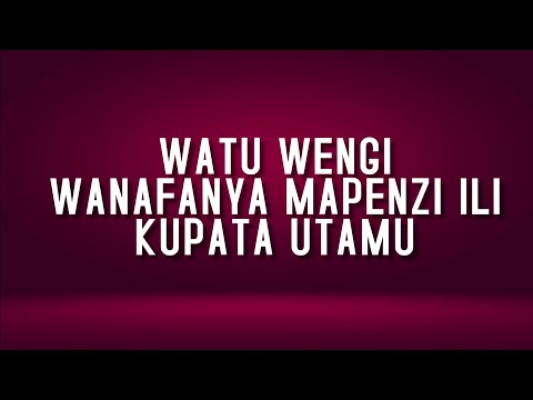 WATU WENGI WANAFANYA MAPENZI ILI KUPATA UTAMU