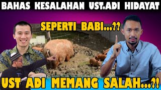 Layaknya Seperti Babi Yang Membahas Kesalahan Ust. Adi Hidayat Nyebut Surah Pemusik..??