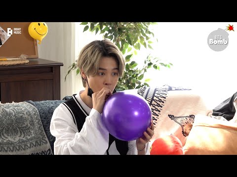 Jimin And Helium Balloons - Bts