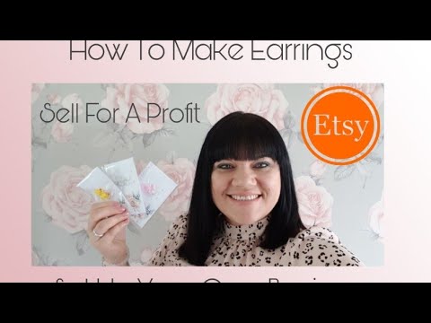 COME FARE ORECCHINI e vendita su Etsy - idee di piccole imprese