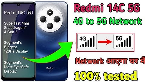 Redmi 14C 5G Volte  Network problem solve || How to fix network problem in Redmi 14C 5G