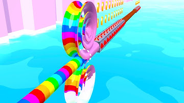 Spiral-Rider! Relaxing sounds! Satisfying ASMR Video