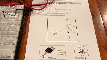 Unit 10 PreLab 2 Transistors