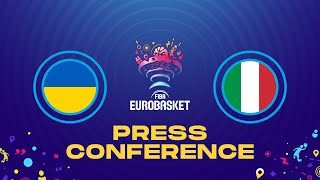 Ukraine v Italy - Press Conference