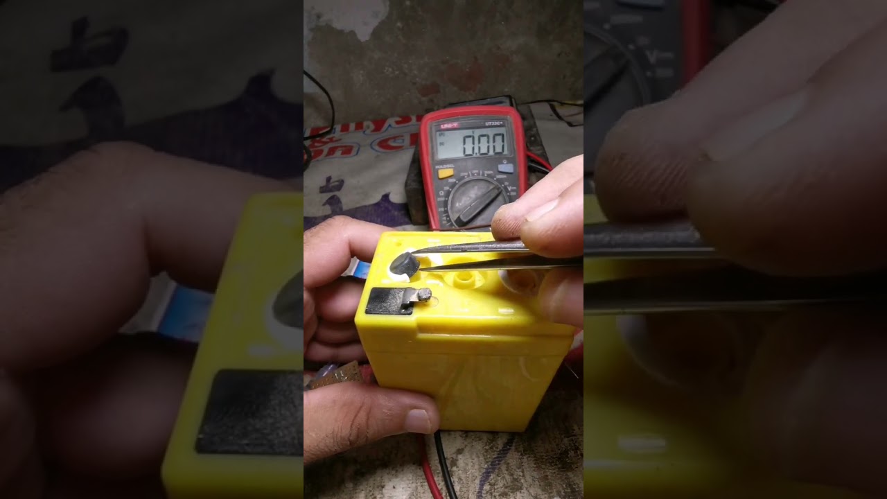 How to repair 6v battery