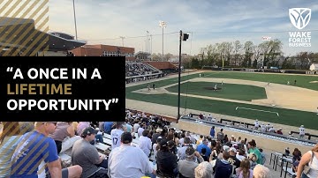 Wake Forest Business and Baseball Analytics -  Driving Performance Through Data
