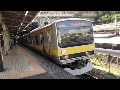 E231系0番台八ミツB27編成 JR中央・総武線各駅停車津田沼行き 四ッ谷駅発車