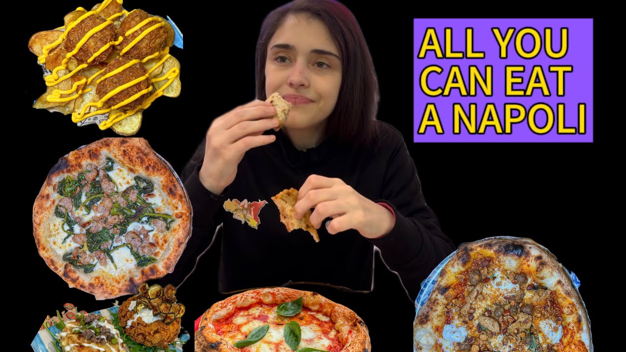 HO FATTO L’ALL YOU CAN EAT DI PIZZA A NAPOLI - PIZZAIOLI VERACI AL VOMERO
