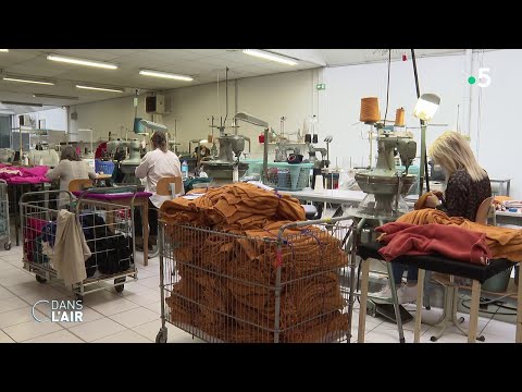 Le rebond de l'industrie textile en France - reportage #cdanslair 25.06.2021