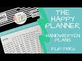 Handwritten Plans | Sticker Book Flip-Thru | The Happy Planner | Summer 2020