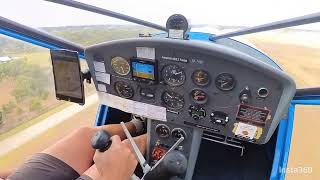 Crosswind landings in a Foxbat!