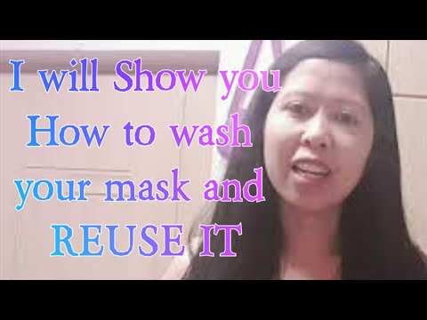 How to wash/clean KF94 mask with Lipstick stains ?