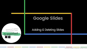 Google Slides - Adding and Deleting Slides