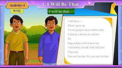 std 8 | English | sem 2 | chapter 1 |Activity 1 | GCERT | Shapur pcschool | Gujarati Medium| part 1